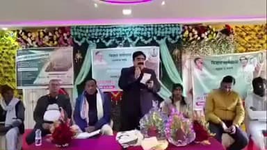 धोरैया: विवाह भवन में धोरैया विधानसभा के किसानों के लिए कार्यशाला, सब्जी उत्पादक समिति गठन पर सवाल