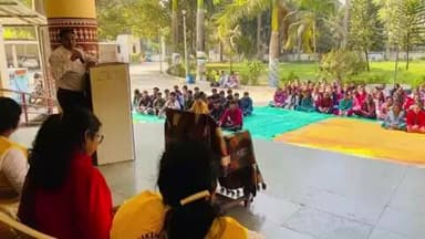 વાંસદા: સરકારી વિનયન અને વાણિજ્ય કોલેજ વાંસદા ખાતે સડક સુરક્ષા કાર્યક્રમ