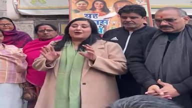 नजफगढ़: भाजपा सांसद बांसुरी स्वराज ने आरके पुरम में विकास कार्यों का उद्घाटन किया