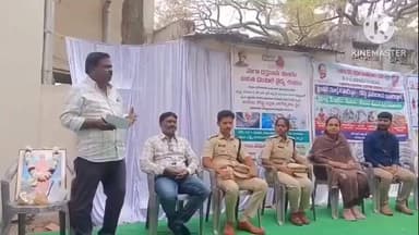 వర్ని: ధర్పల్లిలో రోడ్డు భద్రత మాస సవాలపై అవగాహన కార్యక్రమాలు