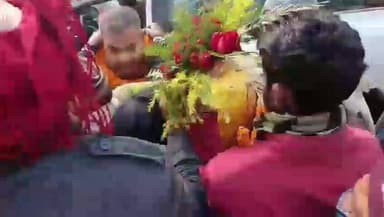 शेखपुरा: शेखपुरा में सांसद अरुण भारती का लोजपा कार्यकर्ताओं ने किया भव्य स्वागत