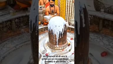 जय हो महाकाल जी की आज के सुगंधित द्रव्य चंदन पुष्प पंचामृत दुग्ध जलाभिषेक के दर्शन कीजिए।
