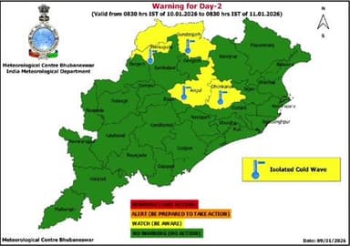 କାକଟପୁର: ବଢିବ ତାପମାତ୍ରା, କାକଟପୁରରେ ଖସିବ ଶୀତ