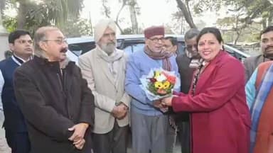 बीसलपुर: नगर पालिका अध्यक्ष ने नगर पालिका परिषद पहुंचे तमाम एमएलसी का किया स्वागत