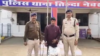 तिल्दा: तिल्दा एफसीआई गोदाम के बाजू से अवैध मादक पदार्थ गांजा के साथ नेवरा पुलिस ने एक व्यक्ति को किया गिरफ्तार