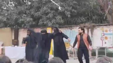 नौगावां सादात: नौगांवा क्षेत्र में स्थित एक स्कूल में बुरखे में किया गया डांस, प्रधानाचार्य को दिया गया नोटिस