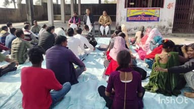 अरनोद: सिंघ पुरिया माताजी परिसर में विद्या भारती जनजाति समिति की आवृत्ति प्रशिक्षण वर्ग की बैठक संपन्न