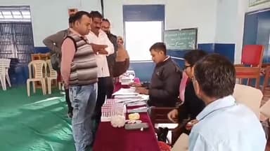 વાલિયા: શ્રી રંગ નવચેતન વિદ્યા મંદિર ખાતે કો-ઓપરેટીવ ક્રેડિટ સોસાયટી દ્વારા વિના મૂલ્યે મેડિકલ ચેકઅપ કેમ્પ યોજાયો હતો