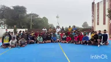 चरखी दादरी: नेशनल कबड्डी चैंपियनशिप के लिए वाइब्रेंट एकेडमी में ट्रायल का आयोजन किया गया