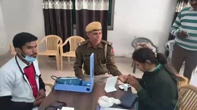 झुंझुनू: पुलिस लाइन में पुलिस कर्मियों के लिए निशुल्क स्वास्थ्य जांच प्रशिक्षण शिविर का आयोजन किया गया