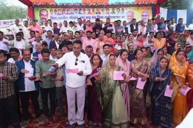 मुंगेली: उप मुख्यमंत्री अरुण साव ने ₹38 लाख के विकास कार्य का किया लोकार्पण