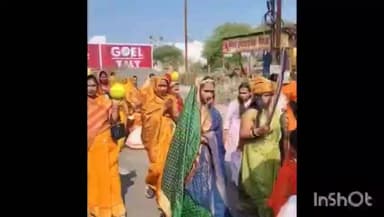 रायसेन: शीतल सिटी से गोपालपुर स्थित रानी दुर्गावती छात्रावास तक निकली विशाल कलश यात्रा