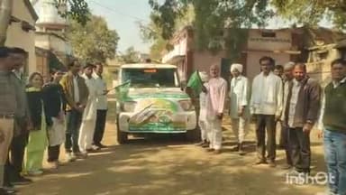 सेगांव: कृषि विभाग ने 2026 को कृषक कल्याण वर्ष मनाते हुए कृषि रथ को किया रवाना