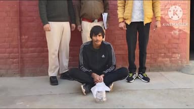 महेंद्रगढ़: नारनौल सीआईए पुलिस ने एक देशी पिस्तौल और जिंदा कारतूस के साथ एक आरोपी को गिरफ्तार कर पुलिस रिमांड पर लिया