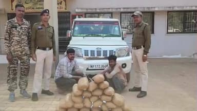 कवर्धा: बोड़ला पुलिस ने कार के बोनट में गांजा छिपाकर ले जा रहे दो अंतर्राज्यीय तस्करों को किया गिरफ्तार