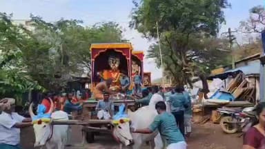 காரைக்குடி: காரைக்குடி நகர சிவன் கோவிலில்
உலக ஜீவராசிகளுக்கு சிவபெருமான் படி அளந்த திருநாள்