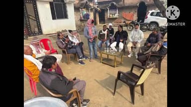 बड़हरिया: शंभूपुर पंचायत के मुखिया के परिजनों से मिले बीजेपी नेता, दी सांत्वना