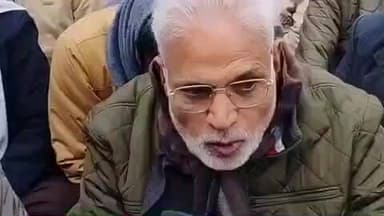 हिसार: मनरेगा कानून में बदलाव के विरोध में हिसार में कांग्रेस का उपवास