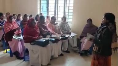 बिहार: बिहार शरीफ मॉडल अस्पताल में आशा और एएनएम को HBYC कार्यक्रम के तहत प्रशिक्षण दिया गया