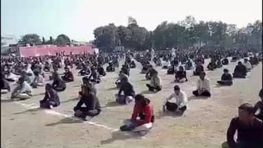 सोहागपुर: नगर के सरस्वती स्कूल में राष्ट्रीय स्वयंसेवक संघ का युवा सम्मेलन आयोजित