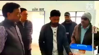 बांधवगढ़: उमरिया कलेक्टर ने जल शोधन यंत्र व इंटेकवेल का निरीक्षण किया, पानी की जांच के बाद ही वितरण करने का आदेश