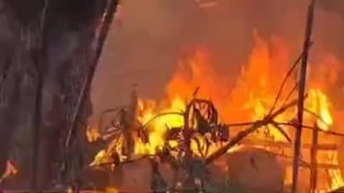 हिसार: मटका चौक के पास झुग्गी-झोपड़ी में लगी आग, जलकर राख, अज्ञात पर मामला दर्ज