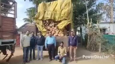 ଡାବୁଗାଁ: ମଇଦଲପୁର ବନ ବିଭାଗ ତରଫରୁ ଟ୍ରକରେ ଲକ୍ଷା ଧିକ ଟଙ୍କାରେ କାଠ ଚାଲାଣ ବେଳେ ଜବତ