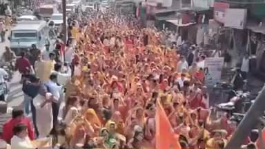 गोहरगंज: ओबेदुल्लागंज में सकल हिंदू समाज का हिंदू सम्मेलन, हजारों सनातनी पहुँचे