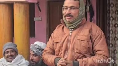 धामपुर: नहटौर के मोहल्ला नौधा में आजाद समाज पार्टी काशीराम की बैठक का आयोजन