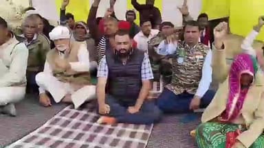 झुंझुनू: हुकुमपुरा में 13 दिनों से अवैध खनन के खिलाफ ग्रामीणों का आंदोलन जारी, सीएम आवास घेराव की दी चेतावनी