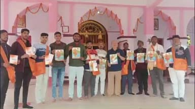 खड़गपुर: आरएसएस शताब्दी वर्ष को लेकर हवेली खड़गपुर में गृह संपर्क अभियान शुरू