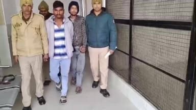 अमरोहा: नगर कोतवाली पुलिस ने अलग-अलग धाराओं में फरार चल रहे दो अभियुक्तों को किया गिरफ्तार