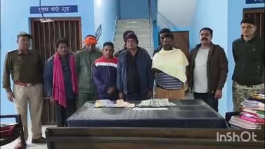 सलिहा पुलिस ने कार्रवाई करते हुए जुआ खेलते 9 जुआड़ियों को किया गिरफ्तार, 43 हजार से अधिक नकदी की गई जब्त