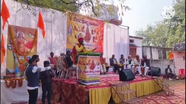 शाढ़ौरा: सेजी मंडल केंद्र पर सकल हिन्दू सम्मेलन, भारत माता की आरती के साथ उत्साहपूर्वक शुरू