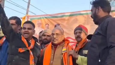 বারাবনী: কুলটির নিয়ামতপুরে BJP র পরিবর্তন সংকল্প যাত্রা, উপস্থিত বিধায়ক