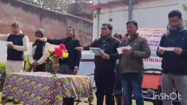 पाकुड़: नशामुक्त भारत अभियान: मंडलकारा पाकुड़ में न्यायिक व प्रशासनिक अधिकारियों और बंदियों ने लिया संकल्प