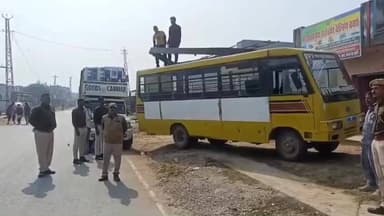 आनंदपुरी: आनंदपुरी क्षेत्र में परिवहन विभाग की सख्ती, वाहनों की छतों से हटवाए गए कैरियर