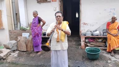 வேடசந்தூர்: ஆத்துமேடு கணபதி நகர் நாதஸ்வர வித்வானின் பரிதாப நிலை