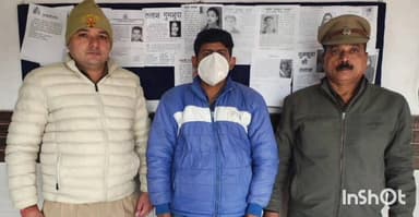 चांदपुर: चांदपुर के हीमपुर बुजुर्ग में मारपीट और तमंचे से फायरिंग के आरोप में पुलिस ने एक अभियुक्त को गिरफ्तार कर किया चालान