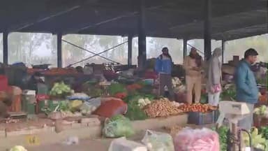 अम्बाला: अंबाला सब्जी मंडी: बिजली की समस्या से परेशान निवासी