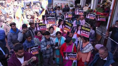 धारचूला: अंकिता भंडारी को न्याय दिलाने के लिए कांग्रेस ने शुरू की जोरदार न्याय यात्रा