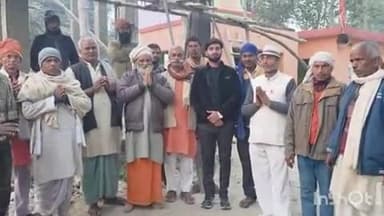 धनघटा: चकिया धुसवा में मंदिर की भूमि भू-माफियाओं के कब्जे से मुक्त, 25 साल बाद हनुमान मंदिर का निर्माण हो रहा है