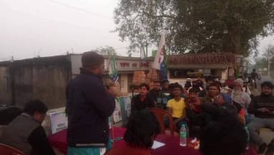 চণ্ডীতলা ১: জাঙ্গিপাড়ার মাধবপুরে আইএসএফের পথসভা, উপস্থিত জেলা নেতৃত্ব