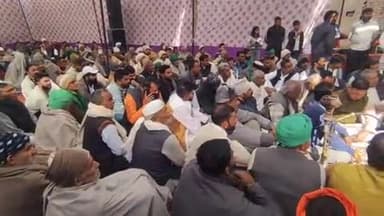 बुढ़ाना: तहसील के गांव हरियाखेड़ा में किसान मजदूर संगठन के कार्यकर्ताओं की पंचायत, समाज में फैली कुरीतियों को दूर करने पर बल दिया