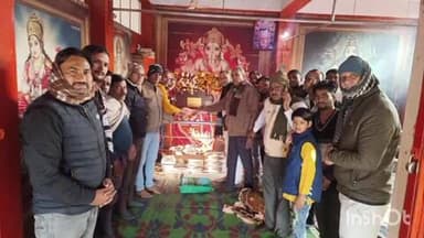 बारां: दशहरा मैदान बस्ती में प्रस्तावित सकल हिंदू सम्मेलन के करपत्रक का हुआ विमोचन