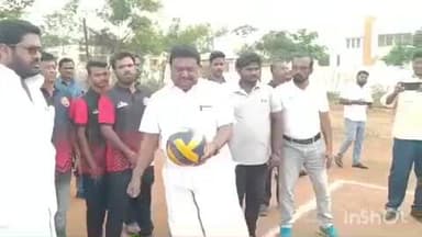 அரியலூர்: மாவட்ட விளையாட்டு அரங்கத்தில் திமுக சார்பில் விளையாட்டு திருவிழா- அமைச்சர் சிவசங்கர் தொடங்கி வைப்பு