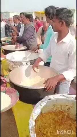 बांका: स्मार्ट विलेज बाबरचक मैदान में धोरैया विधानसभा के विधायक ने दिया दही-चूड़ा का भोज