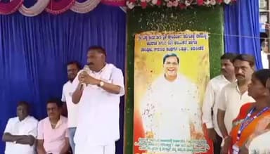 ಅರಸೀಕೆರೆ: ತಾಕತ್ತಿದ್ದರೆ ಅರಸೀಕೆರೆಯಿಂದ ಬಂದು ಸ್ಪರ್ಧಿಸಿ ಮಾಜಿ ಸಚಿವರು ಹೆಚ್ ಡಿ ರೇವಣ್ಣಗೆ ಪಟ್ಟಣದಲ್ಲಿ ಶಾಸಕ ಶಿವಲಿಂಗೇಗೌಡ ಸವಾಲು