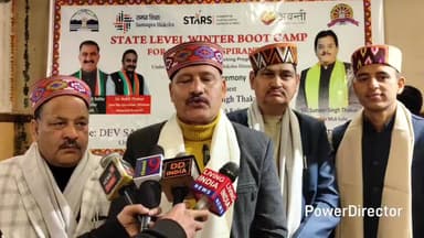 सैंज: समग्र शिक्षा अभियान के तहत सात दिवसीय विंटर बूट कैंप का हुआ समापन