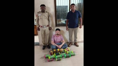 સીંગવડ: સિંગવડ નગરમાંથી પોલીસે ચાઈનીઝ દોરી ઝડપી પાડી